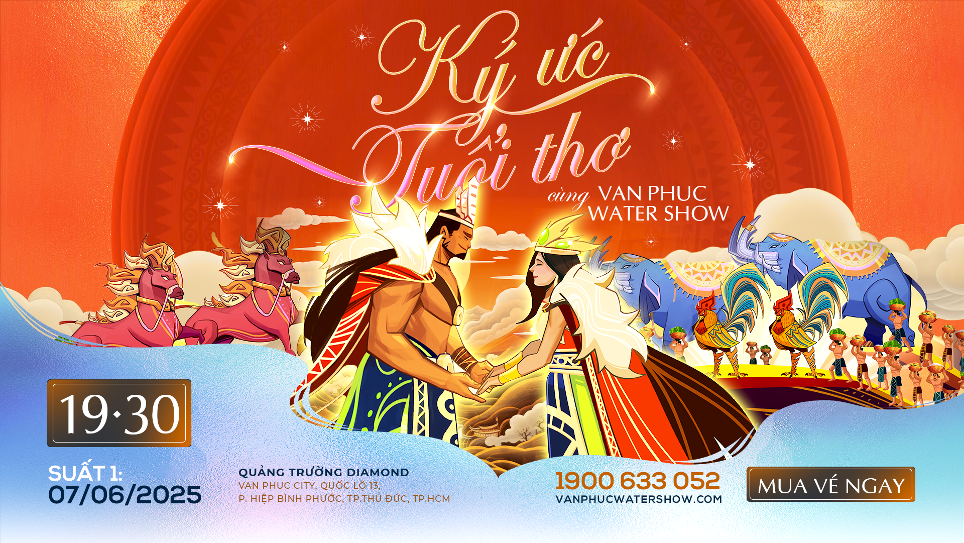 SỐNG LẠI NHỮNG KÝ ỨC TUỔI THƠ CÙNG VAN PHUC WATER SHOW - 07/06